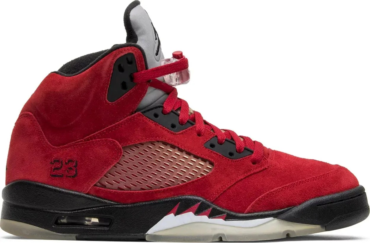 Giày Nike Air Jordan 5 Retro 'Raging Bull Red Suede' 136027-601 — kich-thuoc: 40-5