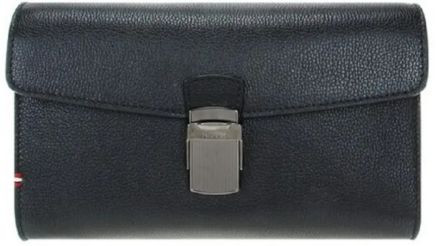 Ví Bally Gully Leather 'Black' 6228707 — kich-thuoc: 24-x-14-x-3-cm
