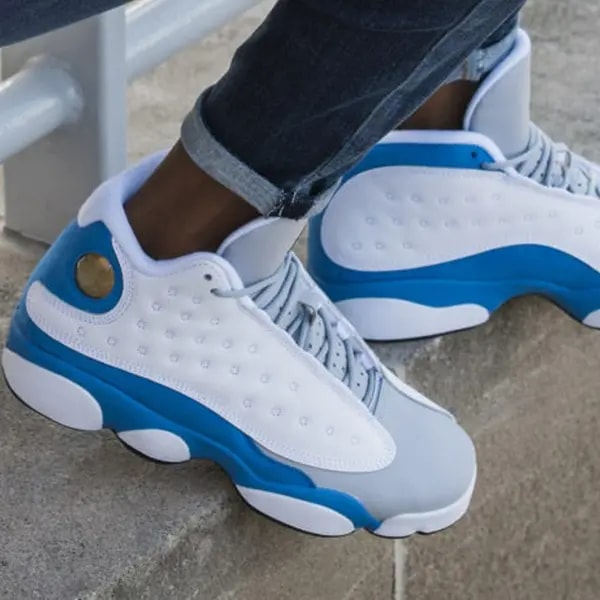 Giày Nike Air Jordan 13 Retro GS 'Italy Blue' 439358-107 — ảnh 4