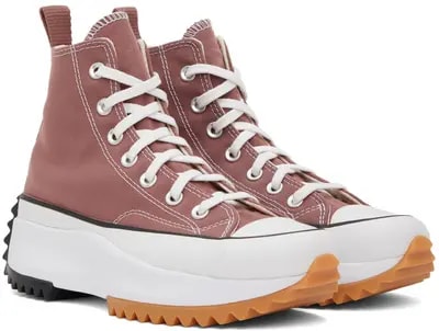 Giày Converse Run Star Hike High Top Platform Sneaker Boots 'Brown' A00852C — ảnh 4