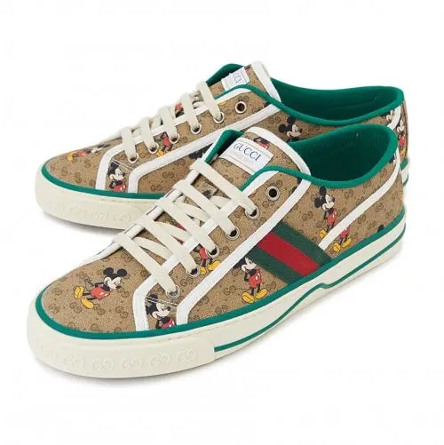 Giày Disney x Gucci Tennis 1977 'Mickey Mouse' 606111-H0T10-8530 — ảnh 5