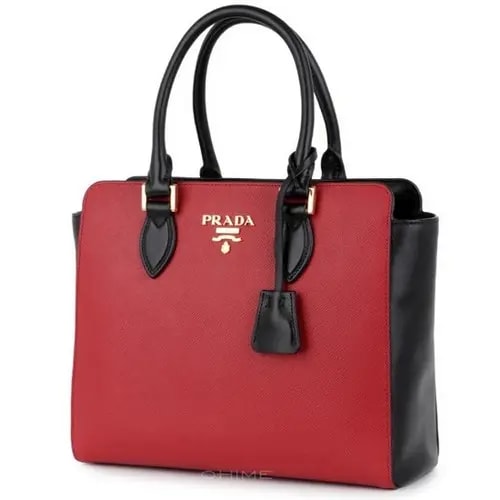 Túi Prada Fuoco Nero Tote Saffiano Leather Bag 1BA113-2EDV-FOC9F — ảnh 2