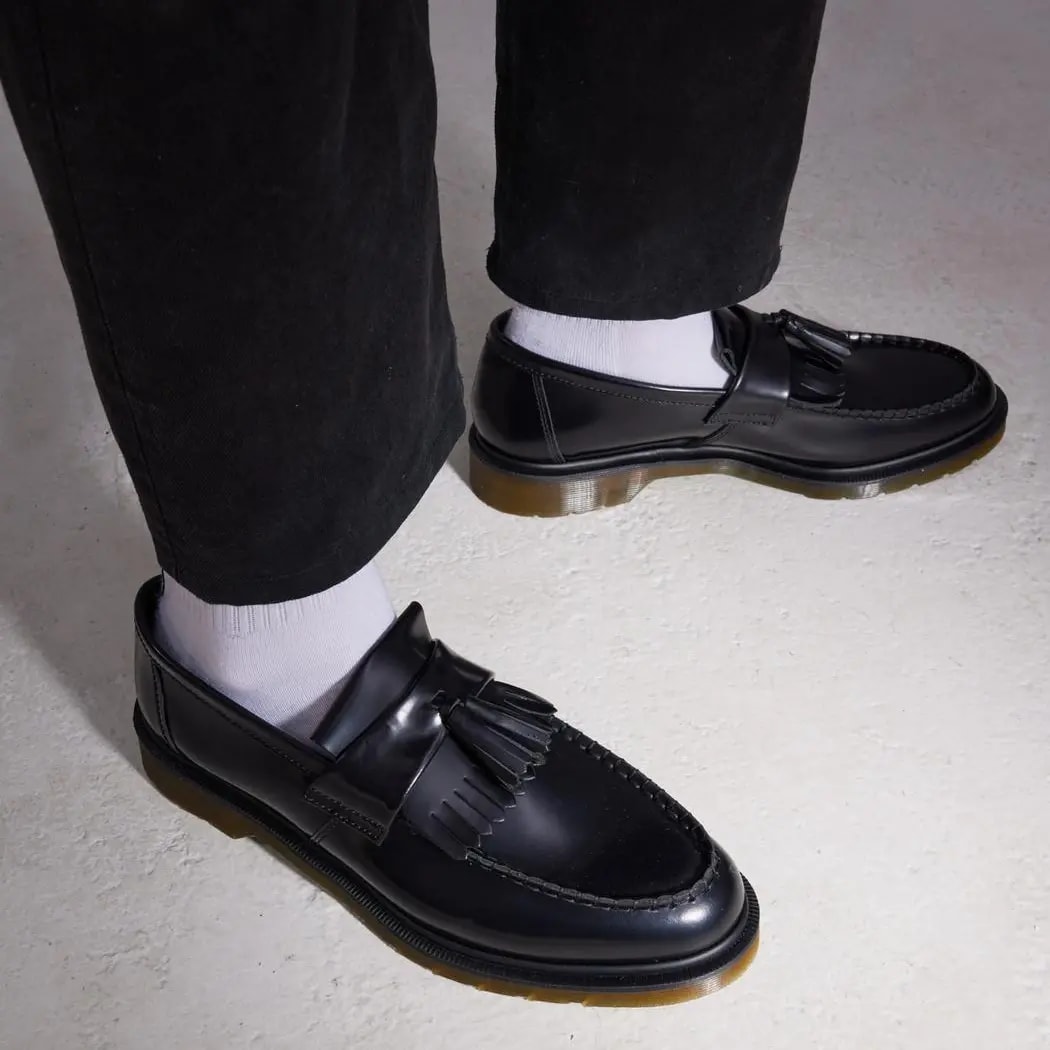 Giày Dr Martens Adrian Tassle 'Black' 14573001 — ảnh 5