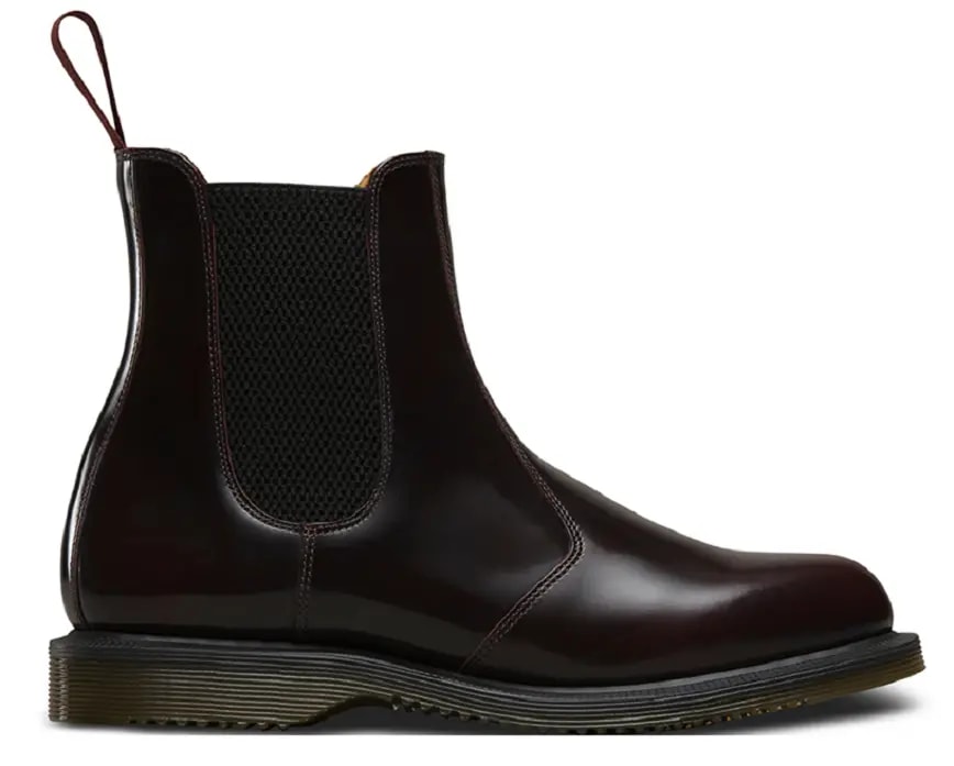 Giày Dr. Martens Wmns Flora Cherry Red Arcadia Chelsea Boots 14650601 — kich-thuoc: 39