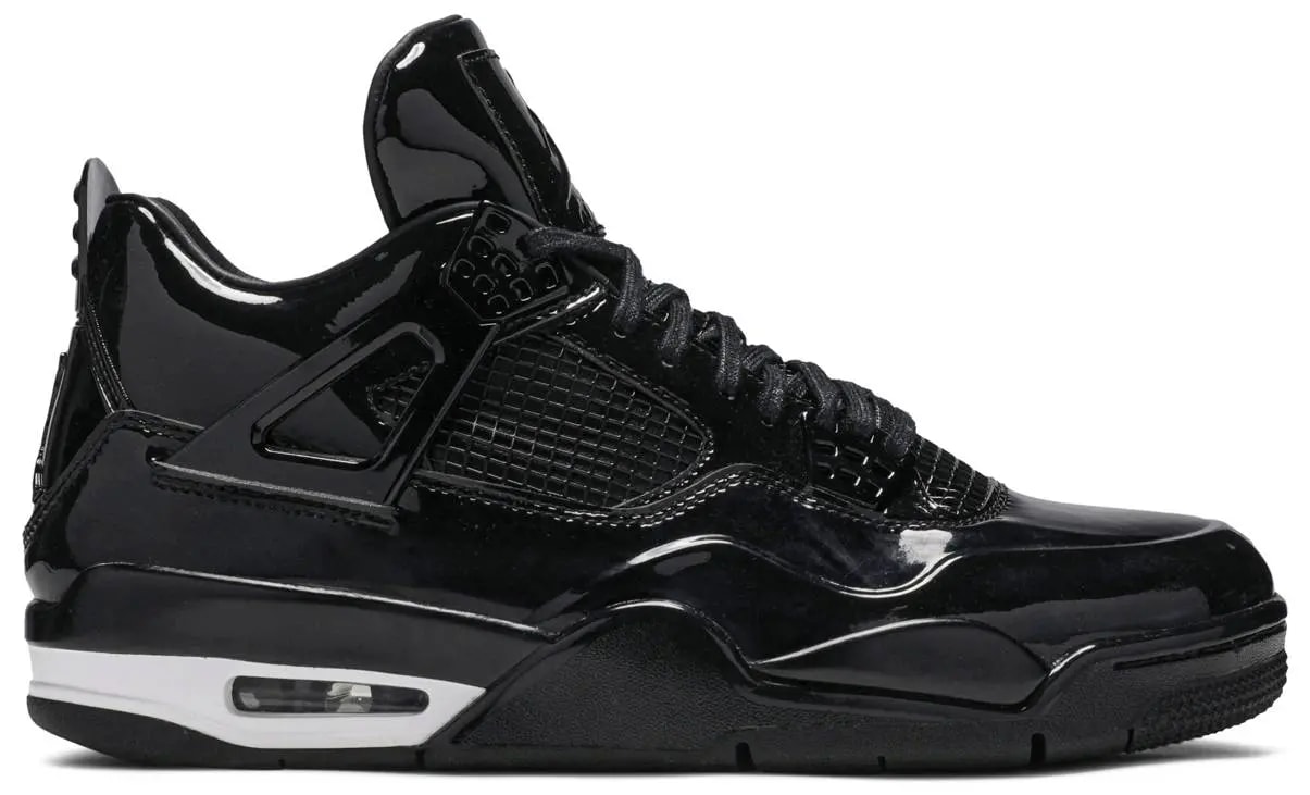 Giày Nike Air Jordan 4 Retro 11Lab4 'Black Patent Leather' 719864-010 — kich-thuoc: 42
