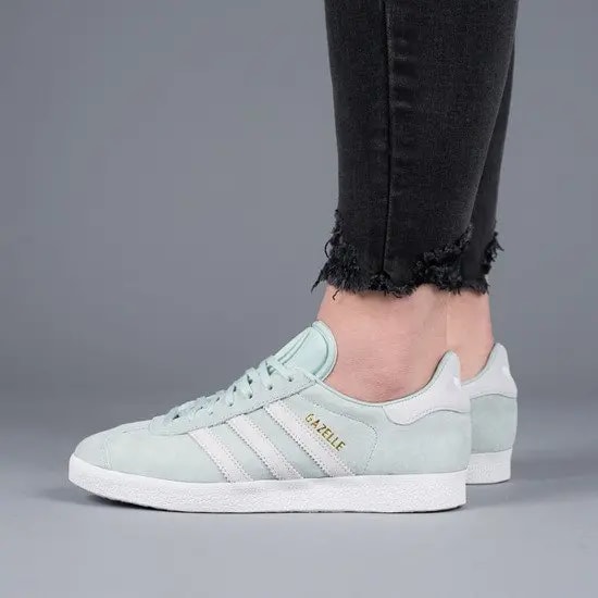 Giày Adidas Wmns Gazelle 'Light Green' CQ2189 — ảnh 5