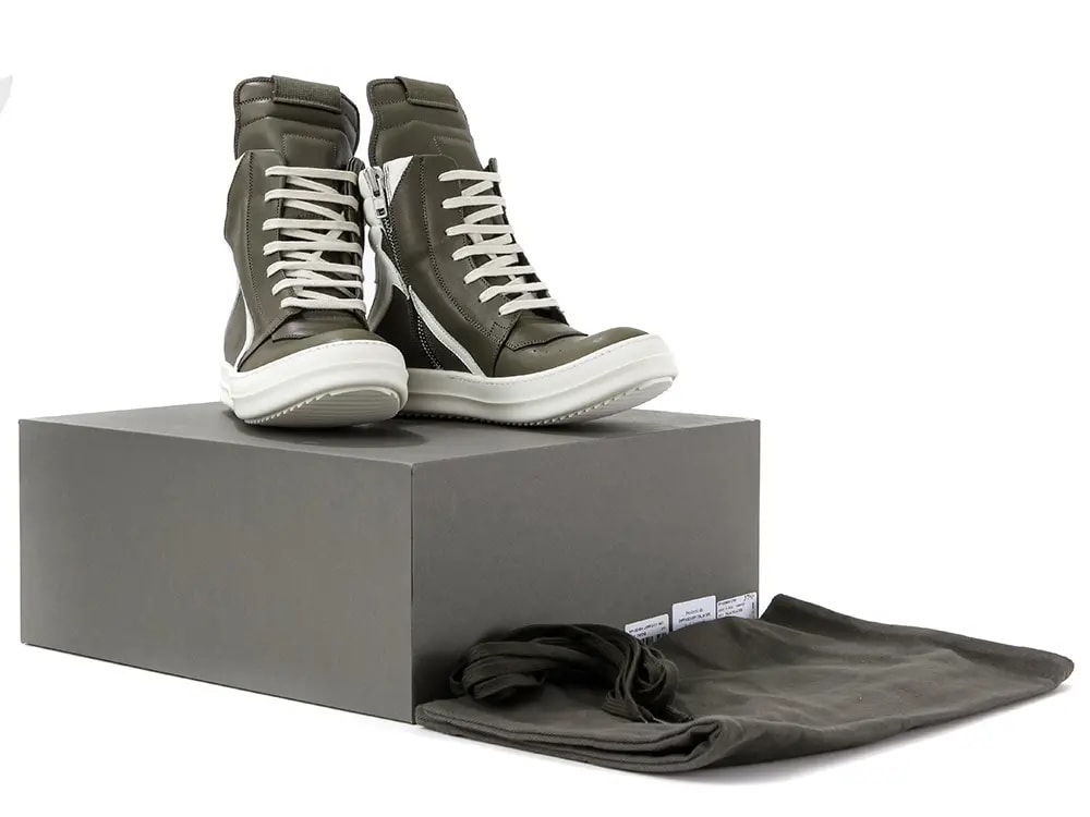 Giày Rick Owens Wmns Geobasket 'Beige'  RP16S9894 LVBP 2511 — ảnh 3