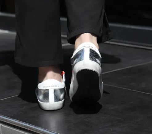 Giày Golden Goose Superstar 'Silver Orange' GMF00101-F000342-80304 — ảnh 4