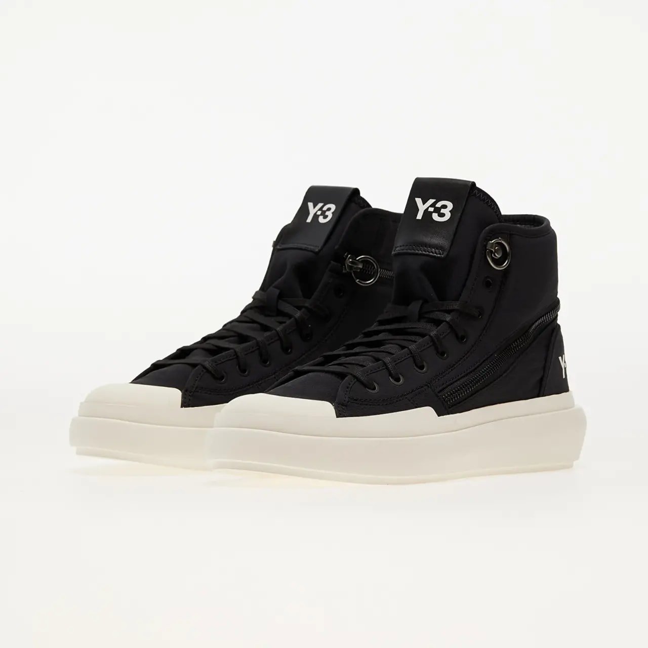 Giày Adidas x Y-3 Ajatu Court High Black Men H05621 — ảnh 2
