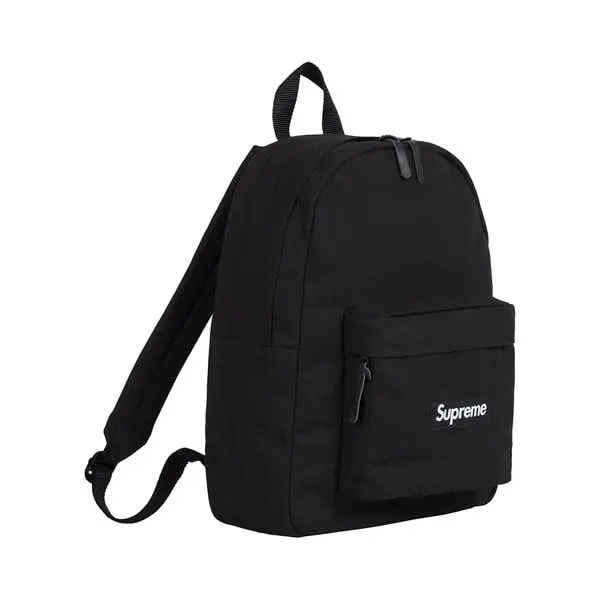 Balo Supreme Canvas Backpack 'Black' — ảnh 2