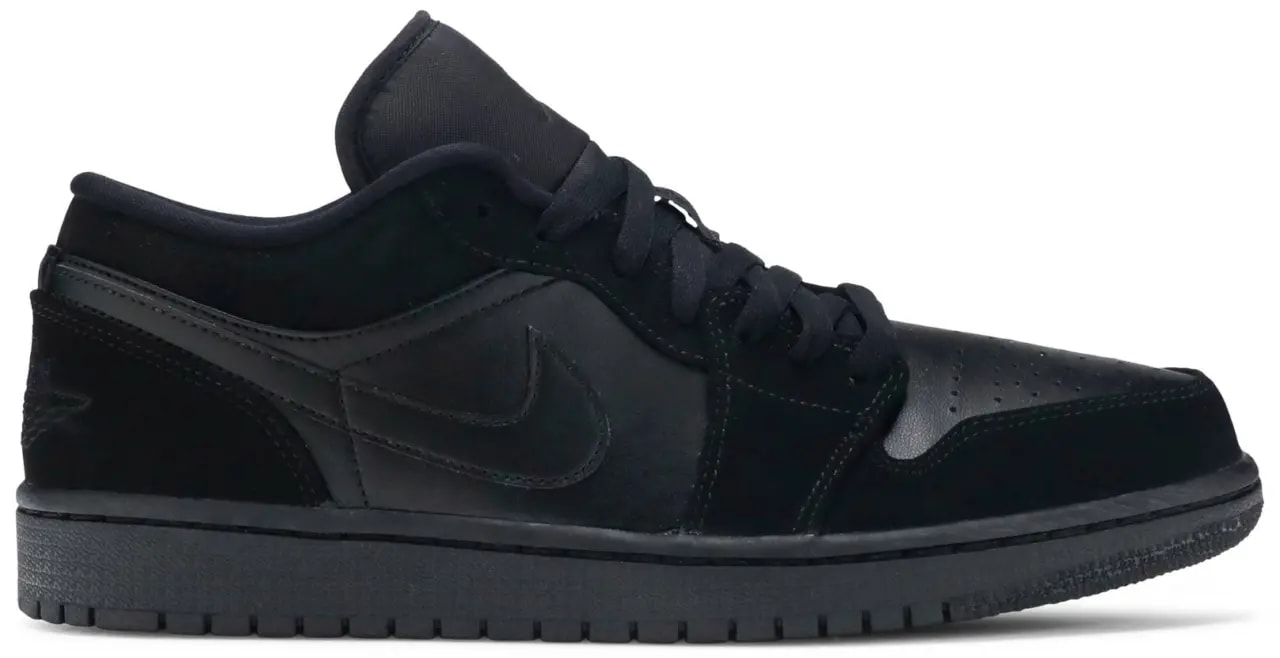 Giày Nike Air Jordan 1 Retro Low 'Triple Black' 553558-025 — kich-thuoc: 42
