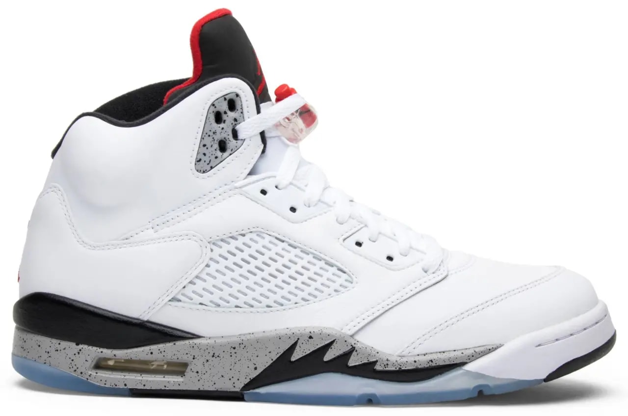 Giày Nike Air Jordan 5 Retro 'White Cement' 136027-104 — kich-thuoc: 40-5