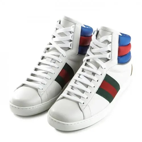 Giày Gucci Ace High Top 'White' 548689-0RDQ0-9060 — ảnh 2