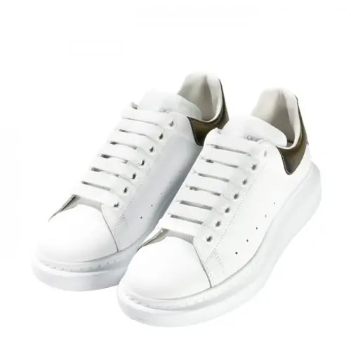Giày Alexander McQueen Contrast Metallic 'White' 553680WHYBJ9075 — ảnh 4