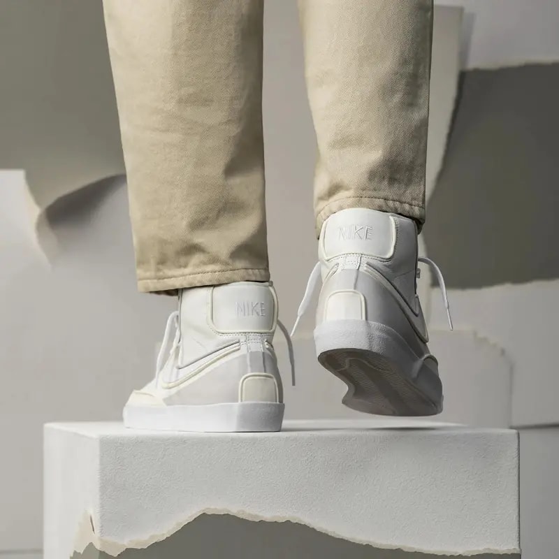 Giày Nike Blazer Mid '77 Infinite 'Summit White' DA7233-101 — ảnh 3