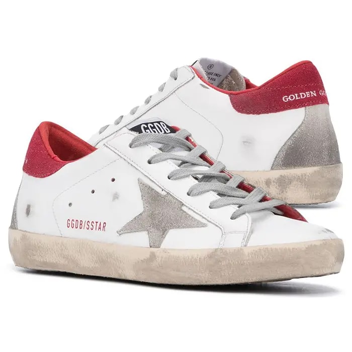 Giày Golden Goose Superstar 'White Red' GWF00102-F000141-10218 — ảnh 3