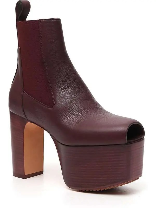Giày Rick Owens Brown Calf Leather RP21S3842LD-E23 — ảnh 2