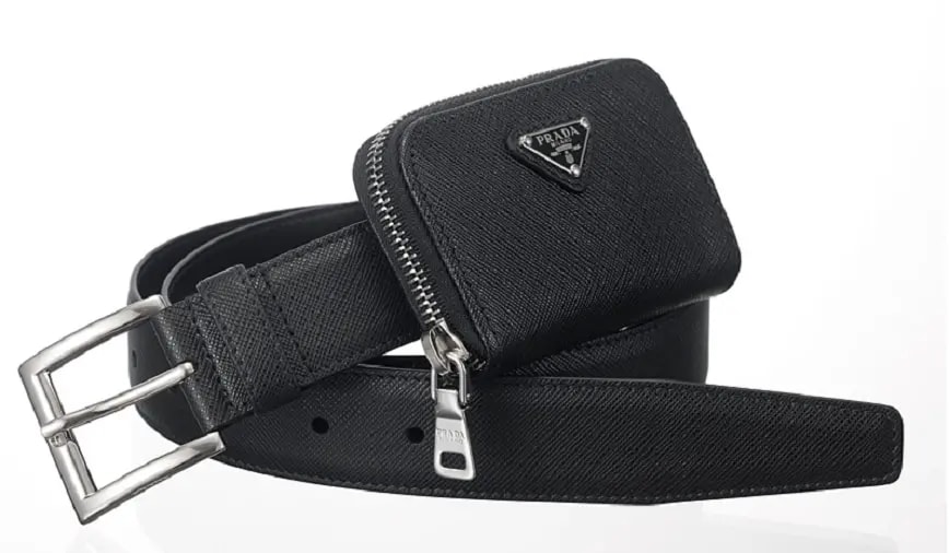 Thắt Lưng Prada Saffiano 'Black' 2CM235-053-F0002 — ảnh 3