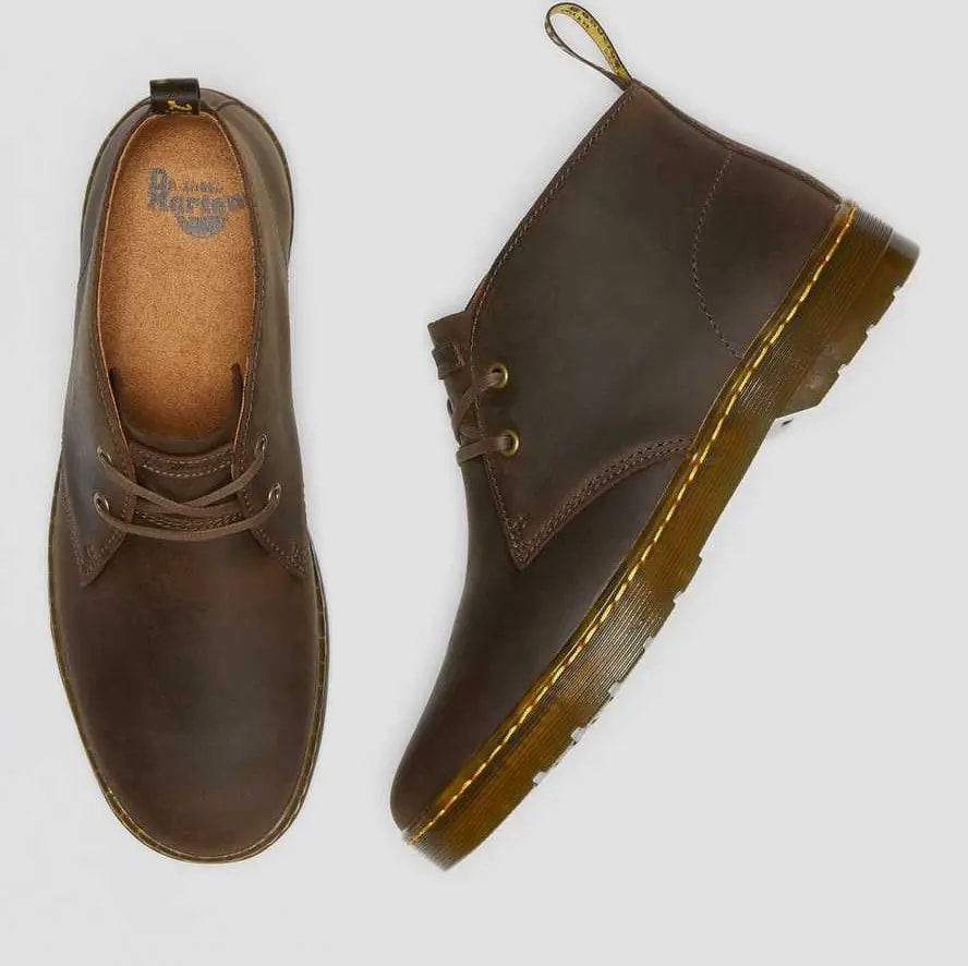 Giày Dr.Martens Cabrillo Men's Crazy Horse Leather Desert 'Brown' 16593201 — ảnh 4