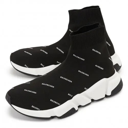 Giày Balenciaga Wmns Speed Trainer 'Black White'  525721-W0650-1006 — ảnh 2