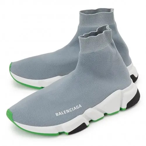 Giày Balenciaga Speed Trainer 'Grey Green' 530351-W05G0-1342 — ảnh 2
