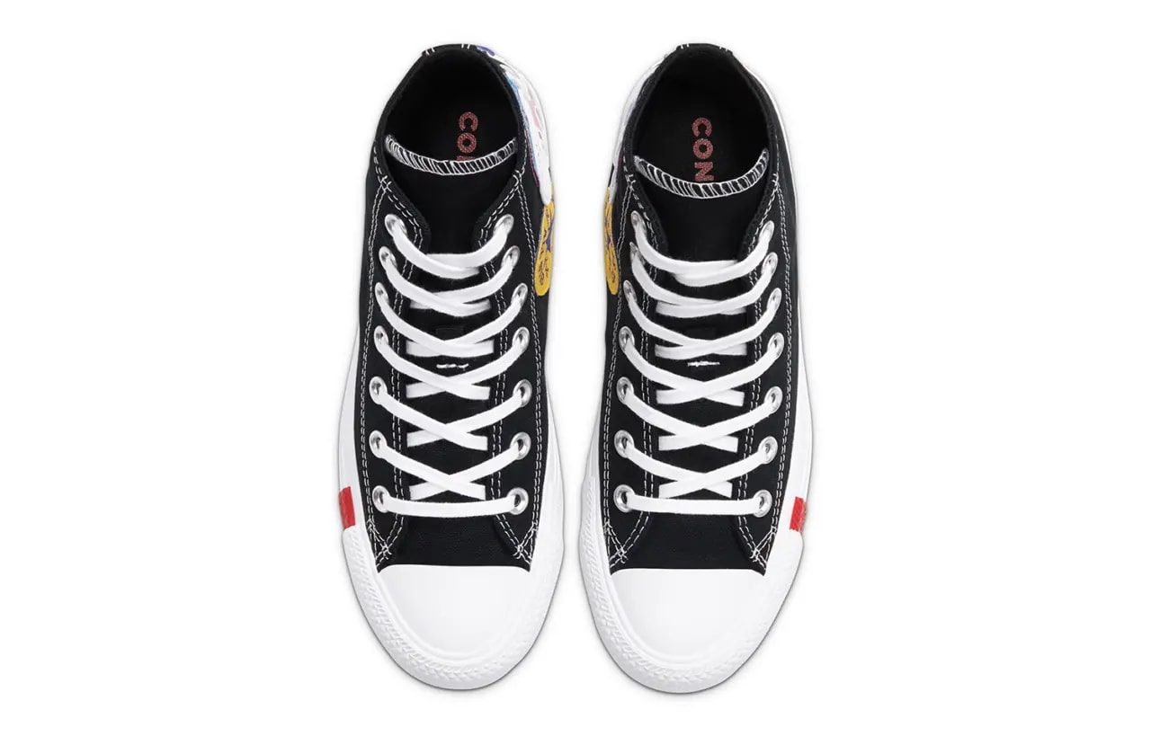 Giày Converse Chuck Taylor All Star 'University Red Black' 170108C — ảnh 5