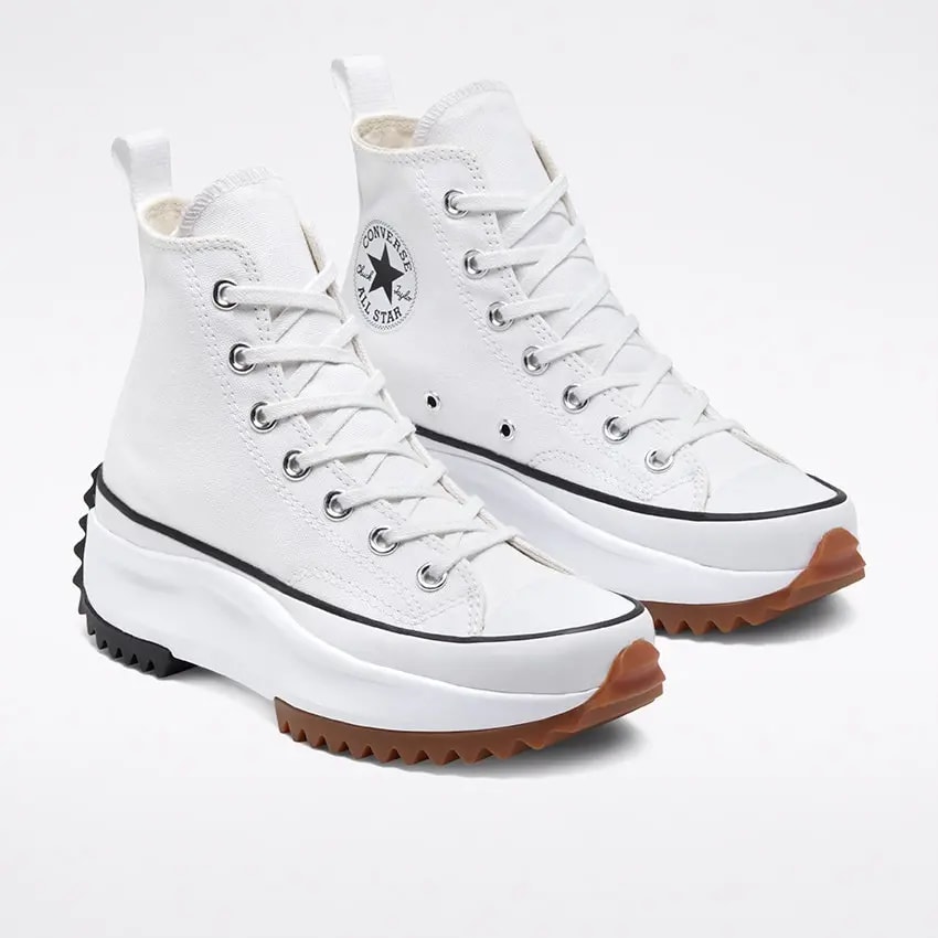 Giày Converse Run Star Hike High 'White Black Gum' 166799C — ảnh 4