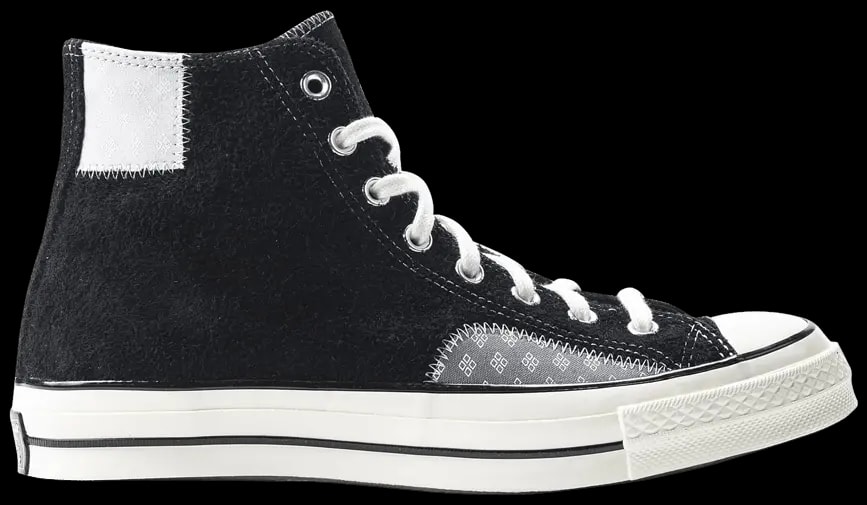 Giày Converse Chuck 70 High 'Black Mouse' 166855C — kich-thuoc: 44