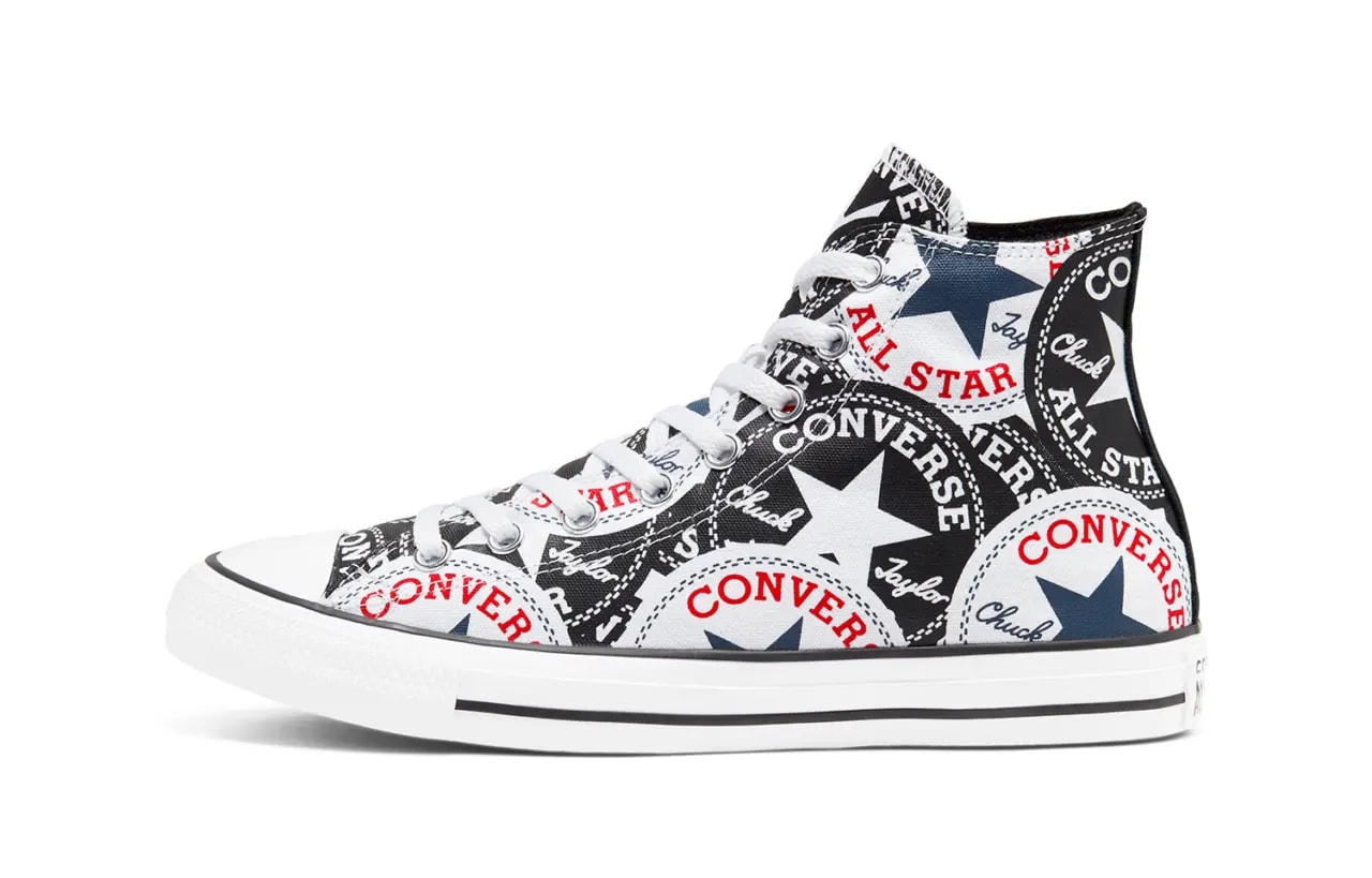 Giày Converse Chuck Taylor All Star 'Black MultiWhite' 166985V — ảnh 2