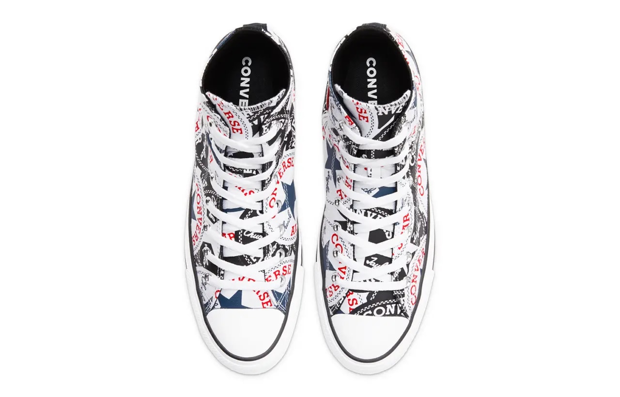 Giày Converse Chuck Taylor All Star 'Black MultiWhite' 166985V — ảnh 4