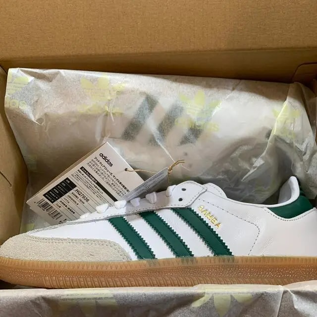 Giày Adidas Mexican National Team x adidas Samba 'White Green' HQ7036 — ảnh 4