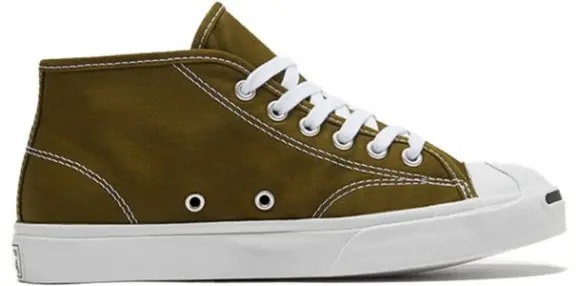 Giày Converse Jack Purcell Mid 'Moss Yellow' 168521C — tieu-de: 37