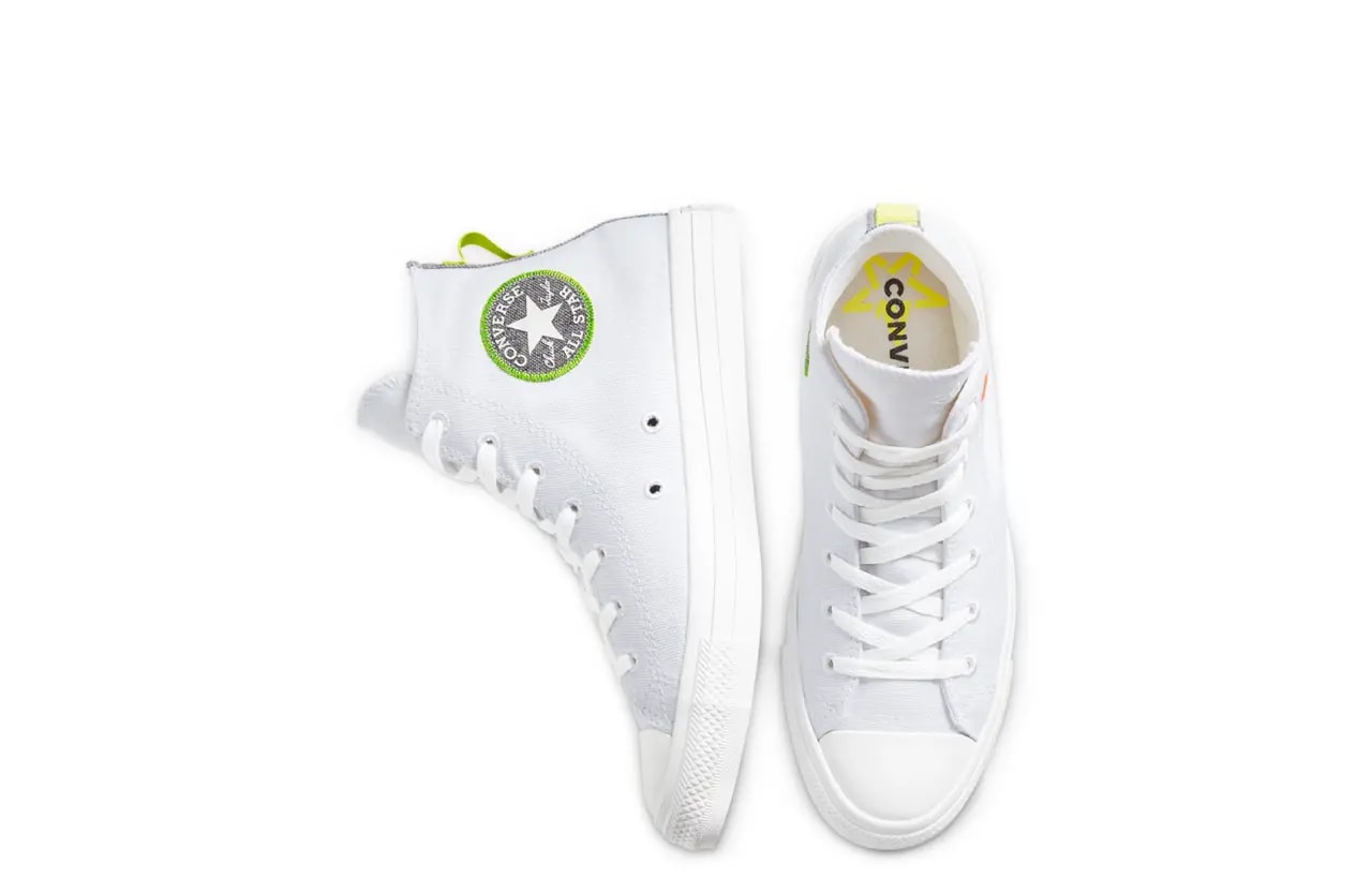 Giày Converse Chuck Taylor All Star Renew High 'White Lemon Venom' 168594C — ảnh 4