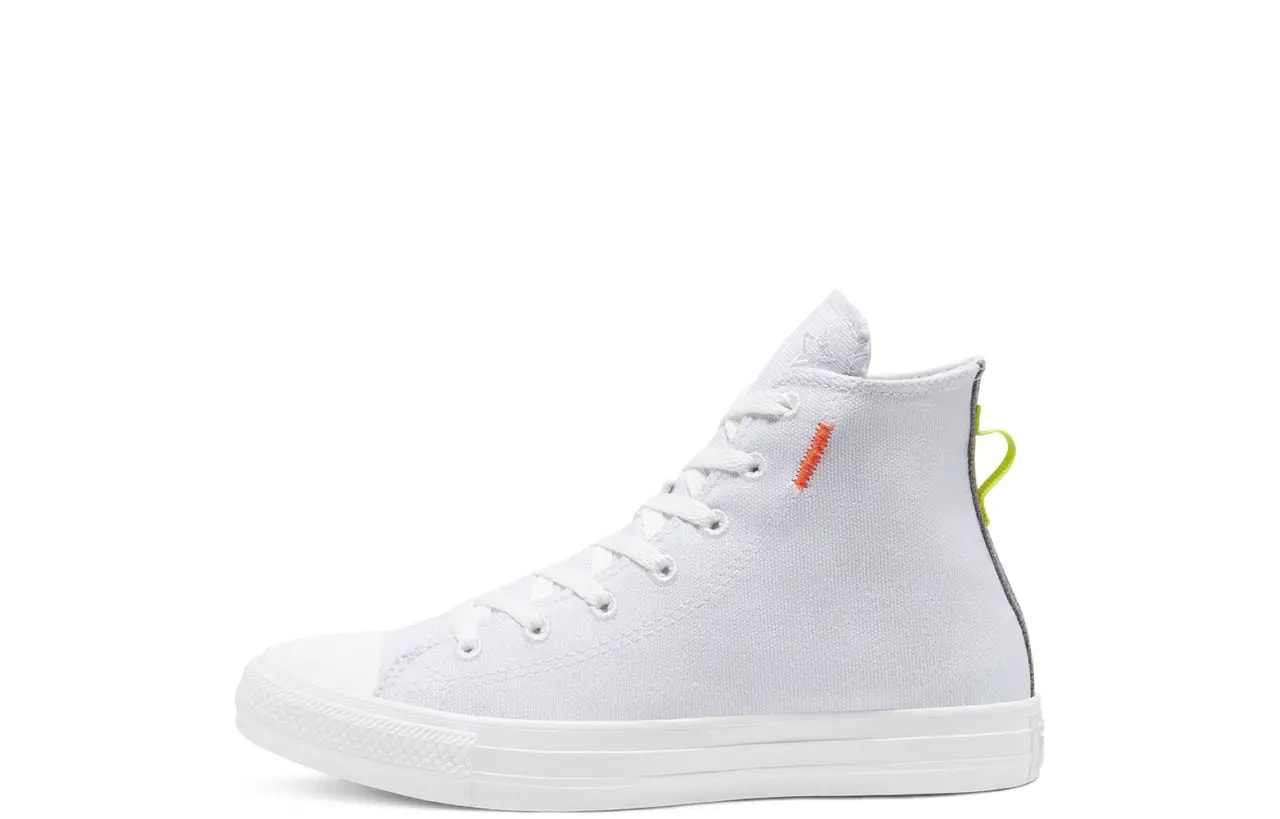 Giày Converse Chuck Taylor All Star Renew High 'White Lemon Venom' 168594C — ảnh 2