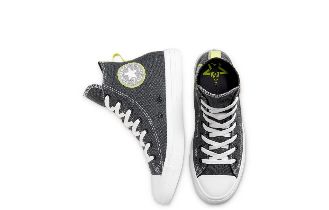 Giày Converse Chuck Taylor All Star High 'Renew Black Venom' 168595C — ảnh 4