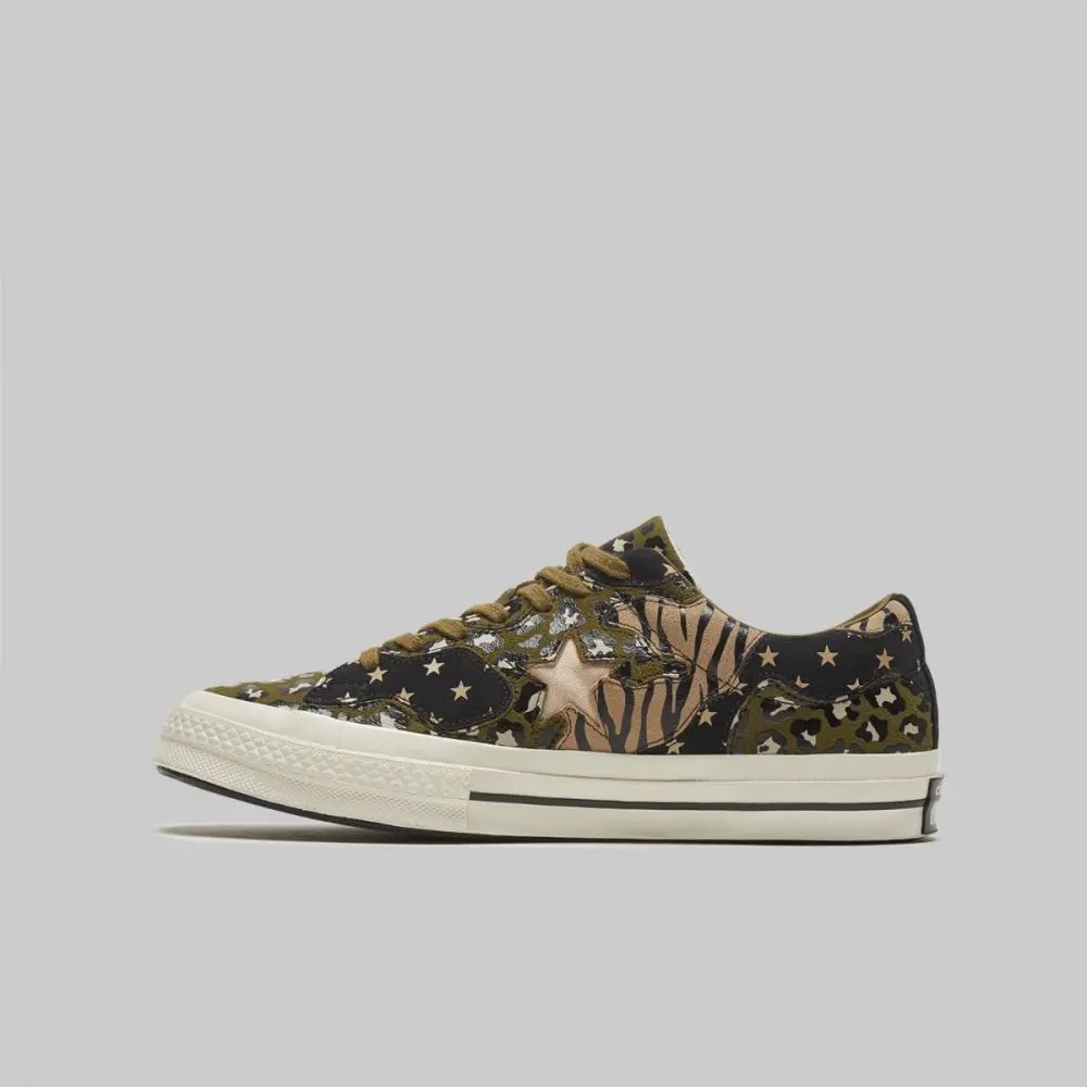 Giày Converse One Star Canvas 'Khaki' 168693C — ảnh 3