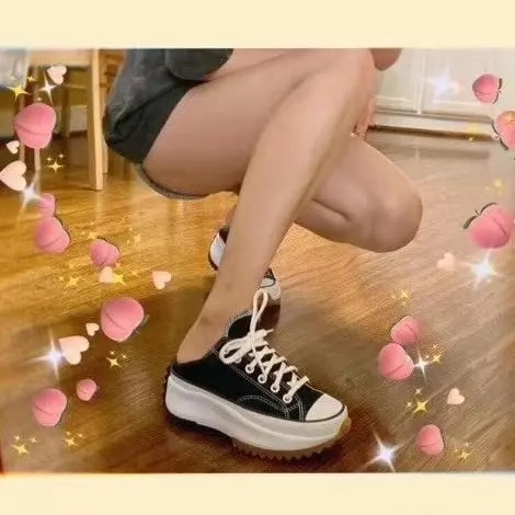 Giày Converse Run Star Hike Low 'Black Gum' 168816C — ảnh 3