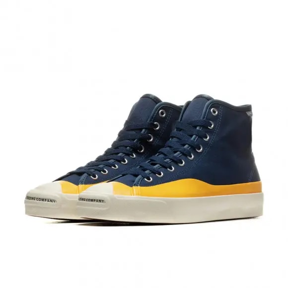 Giày Converse Pop Trading Company x Jack Purcell 'Navy Yellow' 169006C — ảnh 5