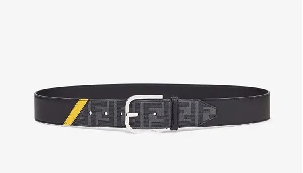 Thắt Lưng Fendi Black Leather Belt 7C0400A9XSF0R2A — ảnh 4
