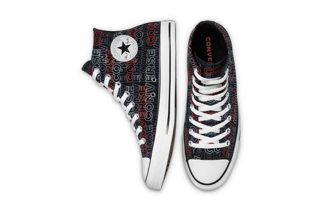 Giày Converse Chuck Taylor All Star 'University Red Black' 170108C — ảnh 3
