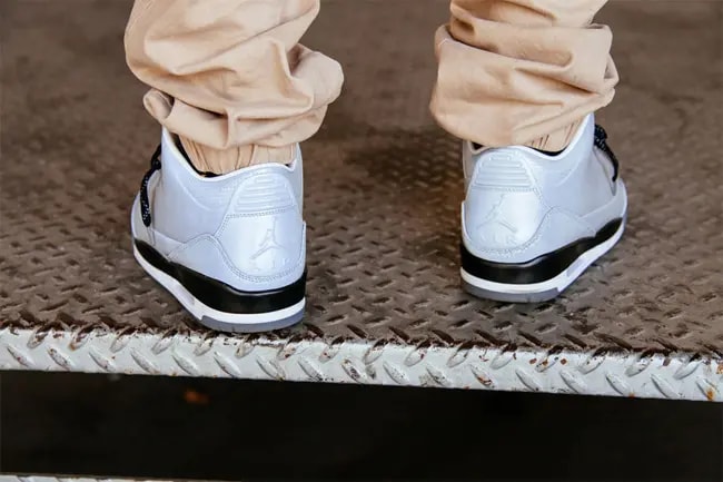 Giày Nike Air Jordan 3 5Lab3 'Reflective Silver' 631603-003 — ảnh 5