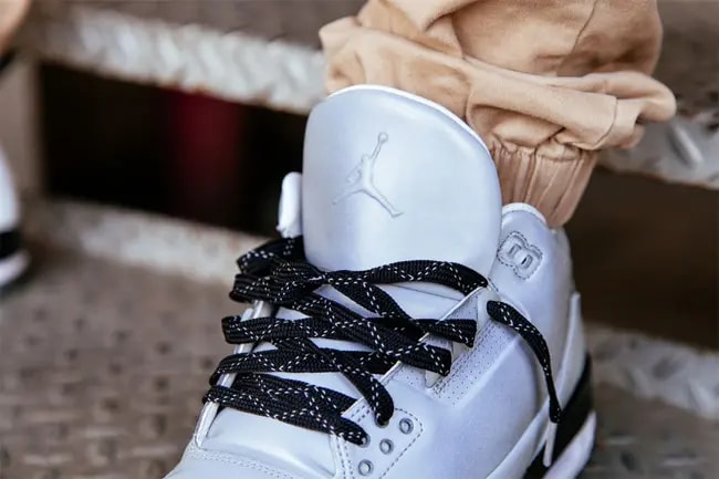 Giày Nike Air Jordan 3 5Lab3 'Reflective Silver' 631603-003 — ảnh 3