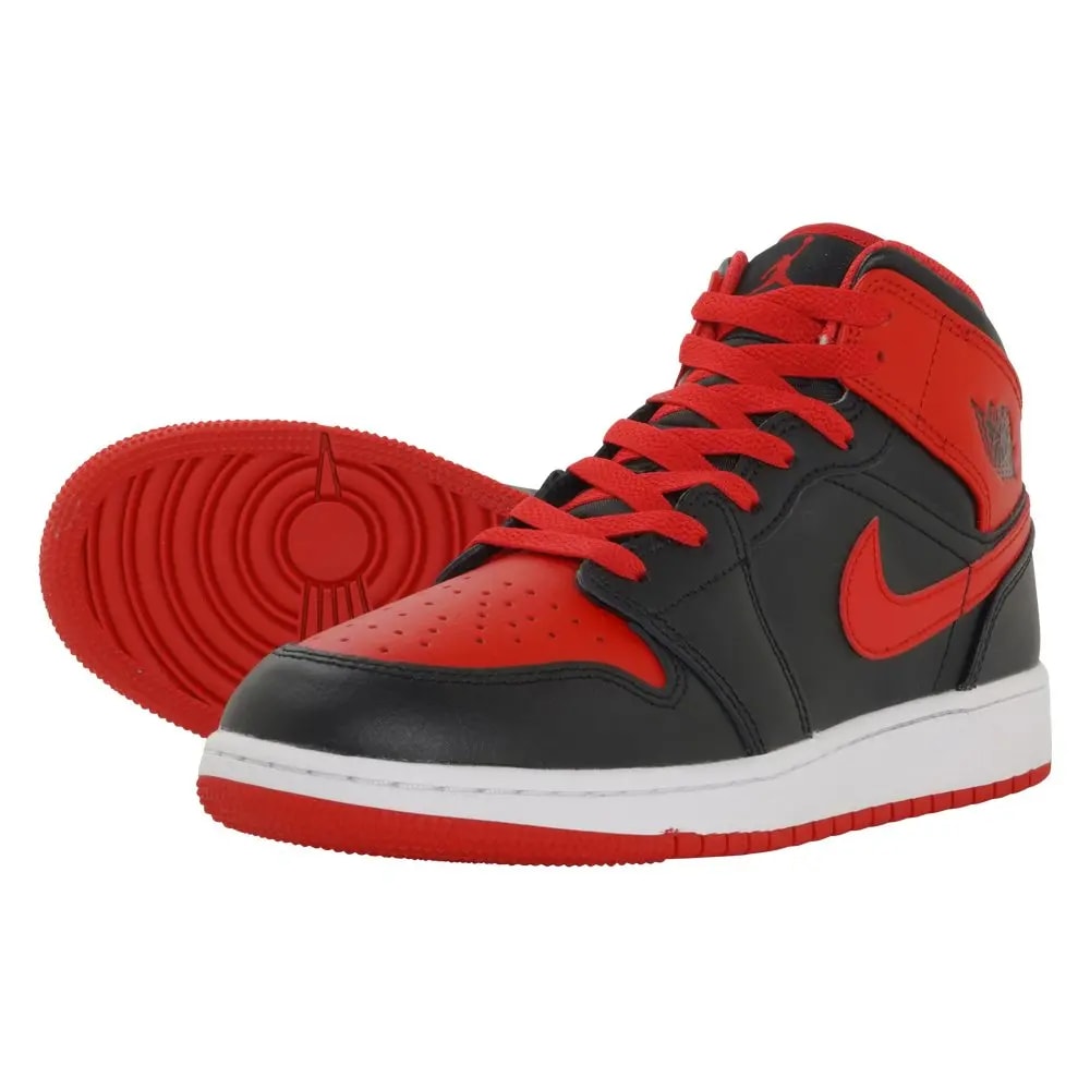 Giày Nike Air Jordan 1 Mid GS 'Alternate Bred' DQ8423-060 — ảnh 3