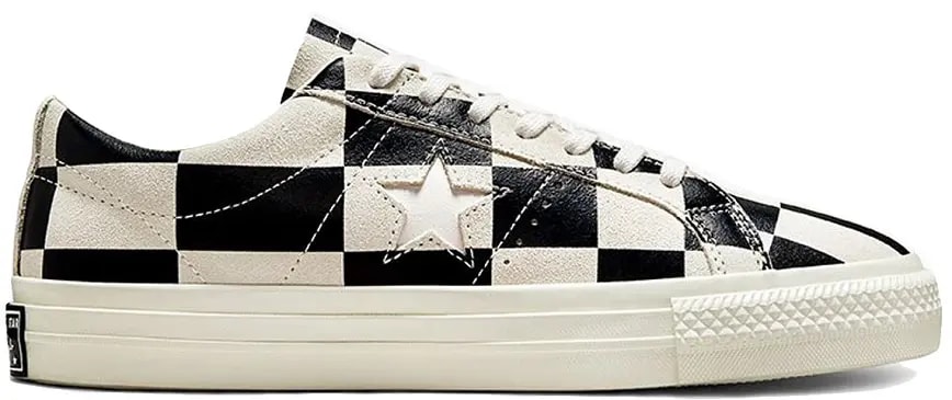 Giày Converse One Star Low Warped Board White Black 172352C — kich-thuoc: 42