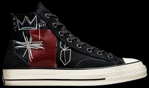Giày Converse Jean-Michel Basquiat x Chuck 70 High 'Kings of Egypt III' 172585C — kich-thuoc: 41.5