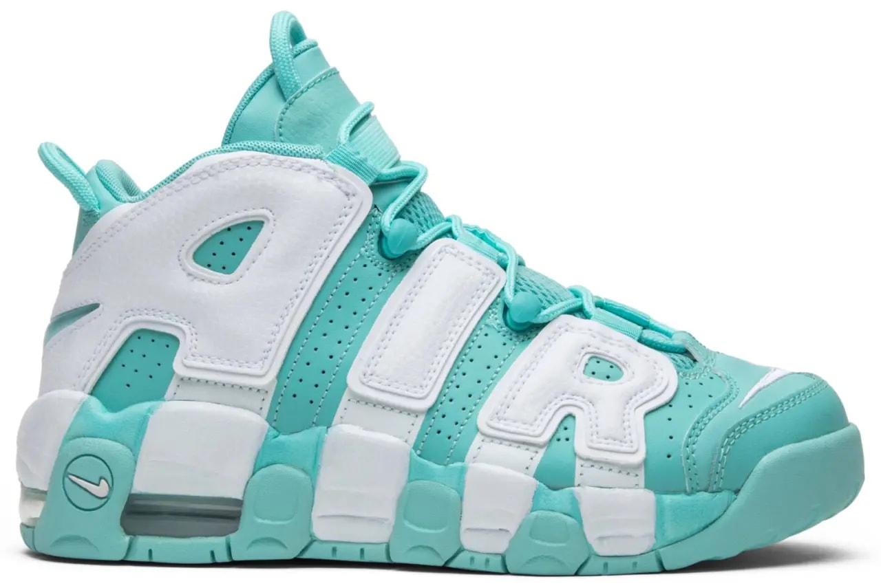 Giày Nike Air More Uptempo GS 'Island Green' 415082-300 — kich-thuoc: lien-he-order