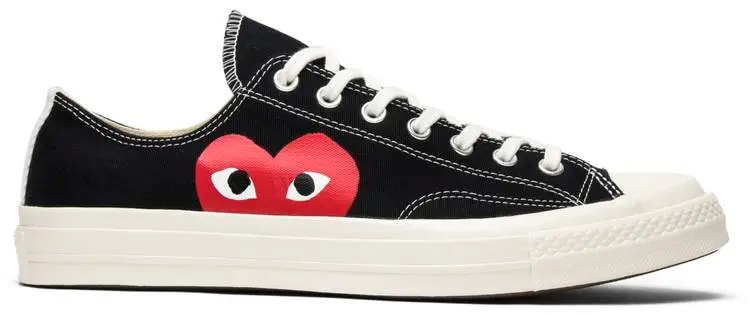 Giày Comme des Garçons Play x Chuck 70 Low 'Black White' 150206C — kich-thuoc: 45