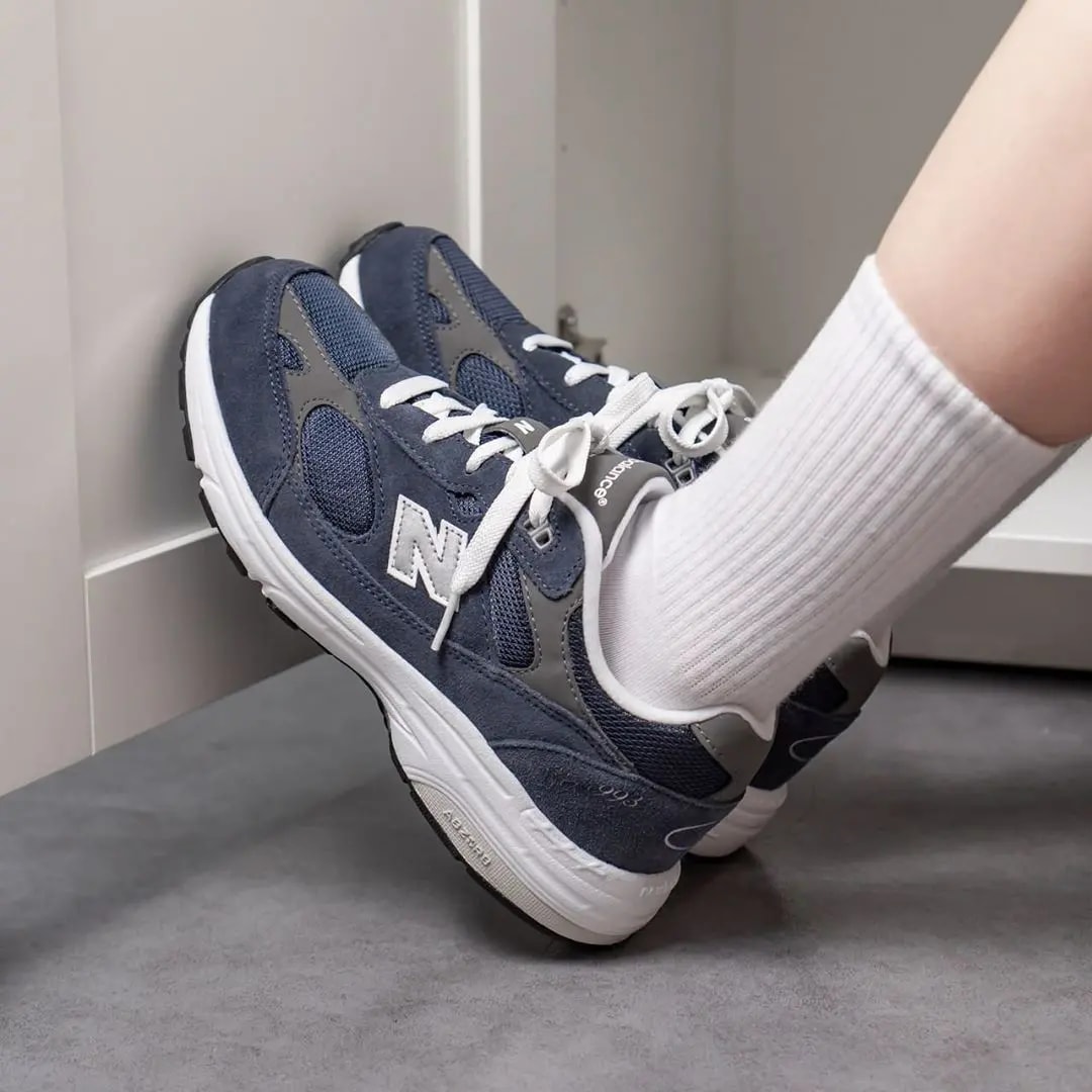 Giày New Balance 993 Made in USA Dark Gray GC993NW — ảnh 2