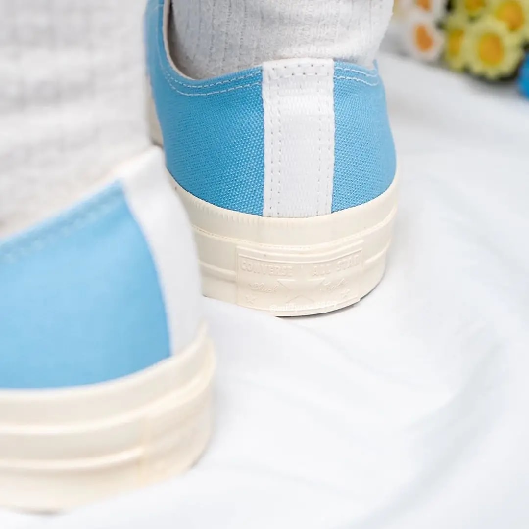 Giày Converse Comme des Garçons PLAY x Chuck 70 Low 'Bright Blue' 168303C — ảnh 5
