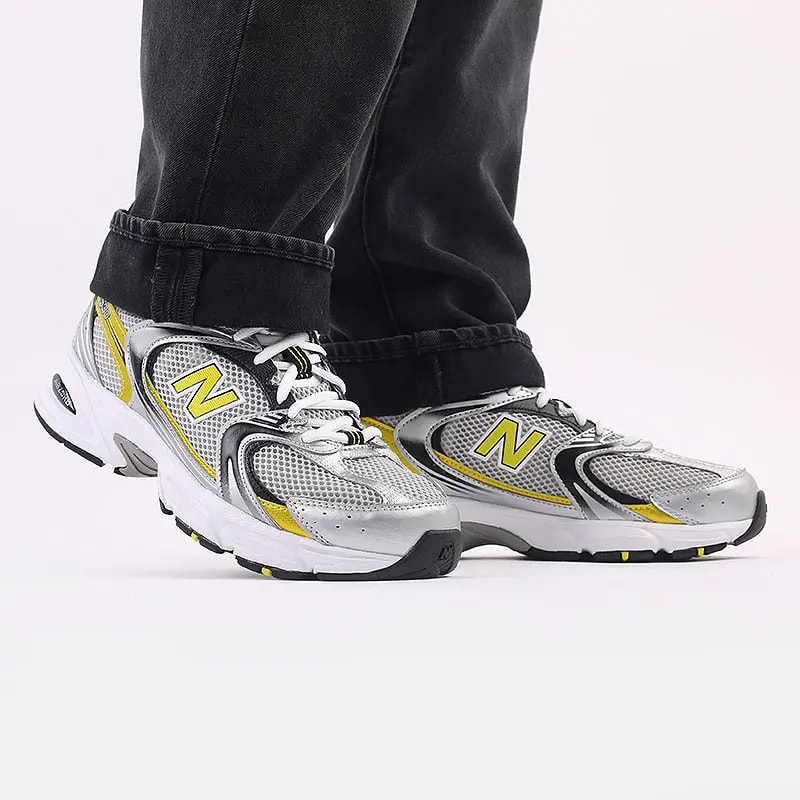 Giày New Balance 530 Retro Running 'Silver Yellow' MR530SC — ảnh 2